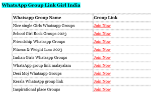 लड़कियों का व्हाट्सएप ग्रुप LADKIYON KA WHATSAPP GROUP