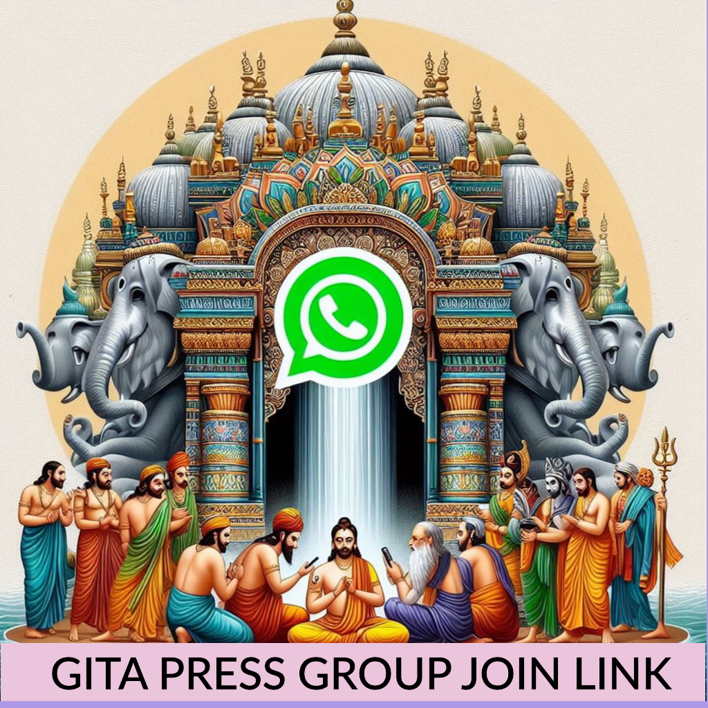 GITA PRESS GORAKHPUR WHATSAPP GROUP गीता प्रेस गोरखपुर व्हाट्सएप ग्रुप लिंक