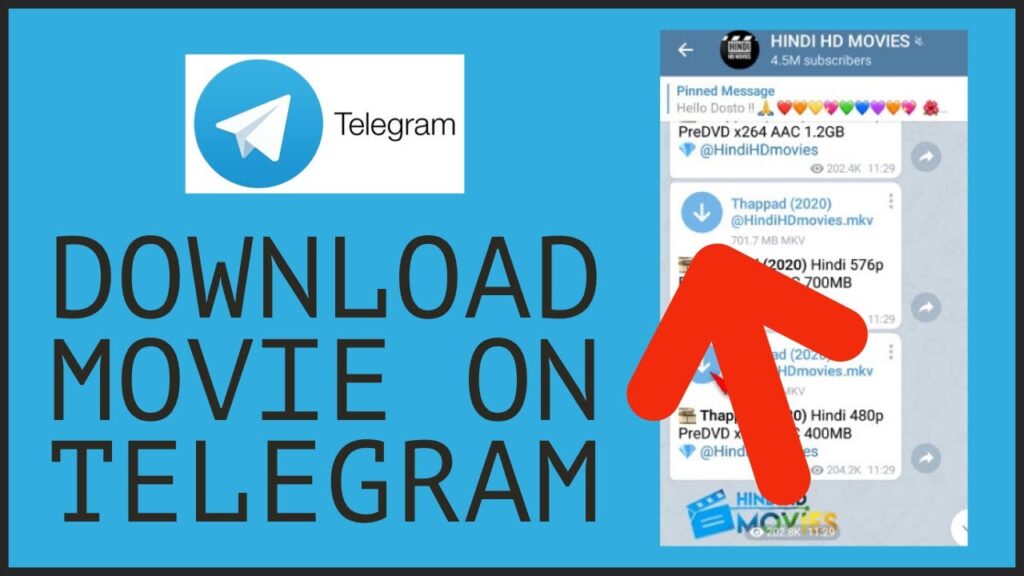 Download Movies From Telegram